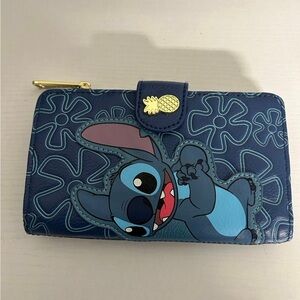 Loungefly Blue Stitch Wallet